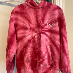 Ivory Ella pink tie dyed hoodie size small
